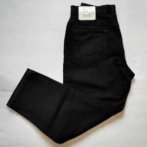 Lands' End Straight Leg Women's Pants in Black